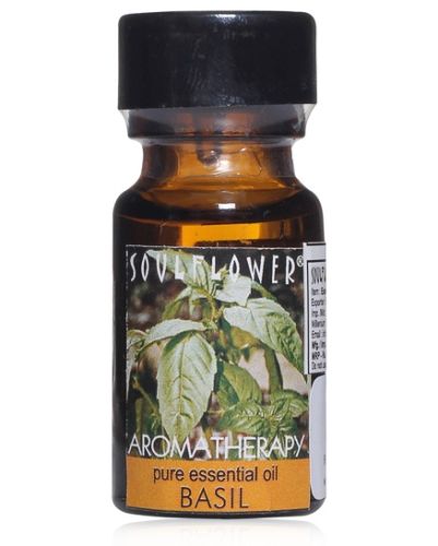 Soulflower Aromatherapy Pure Essential Oil - Basil