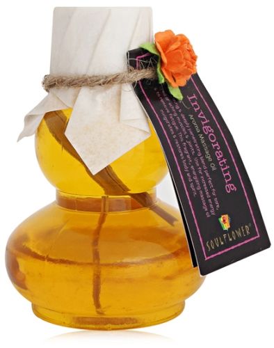 Soulflower Invigorating Aroma Massage Oil