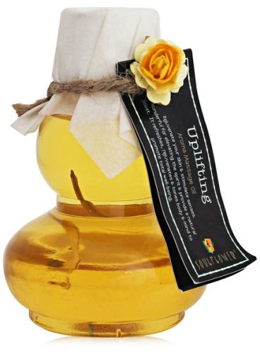 Soulflower Uplifting Aroma Massage Oil