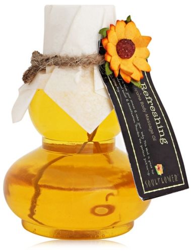 Soulflower Refreshing Aroma Massage Oil