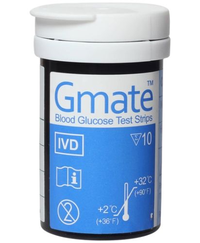 Gmate Blood Glucose Test Strips