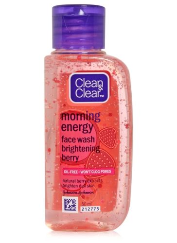 Clean & Clear Morning Energy Face Wash Brightening Berry
