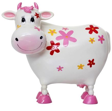 Archies - P R Money Bank Cow White