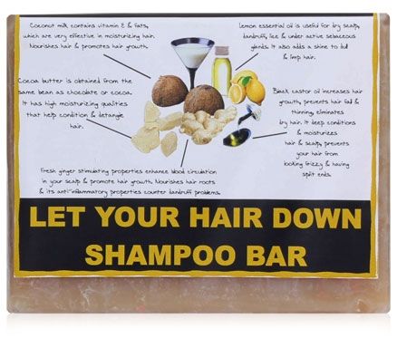 Soulflower - Let Your Hair Down Shampoo Bar