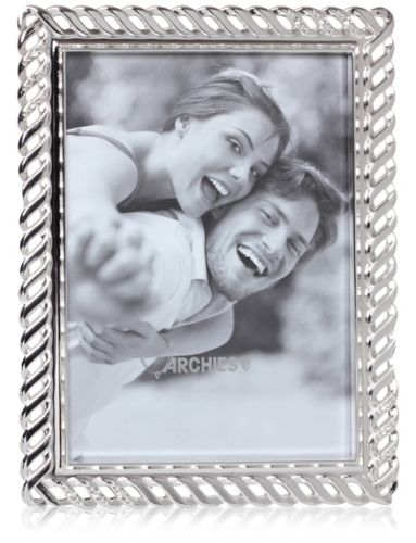 Archies - Photo Frame Shiny Silver Zinc