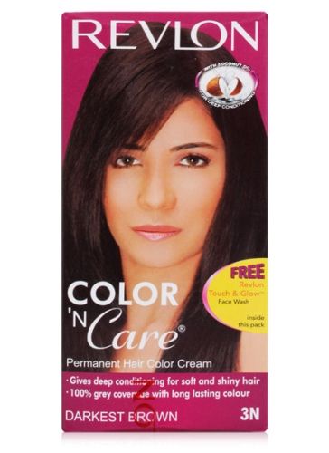 Revlon Color N Care Permanent Hair Color Cream - 3 N Darkest Brown