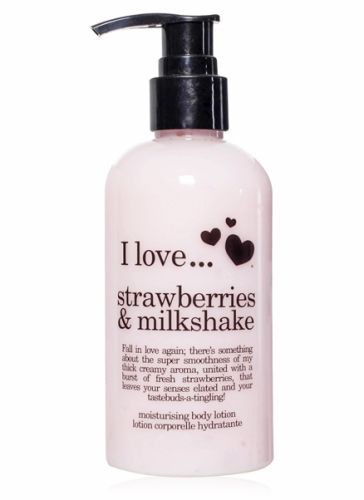 Bath & Body Works I Love Strawberry & Milkshake Body Lotion