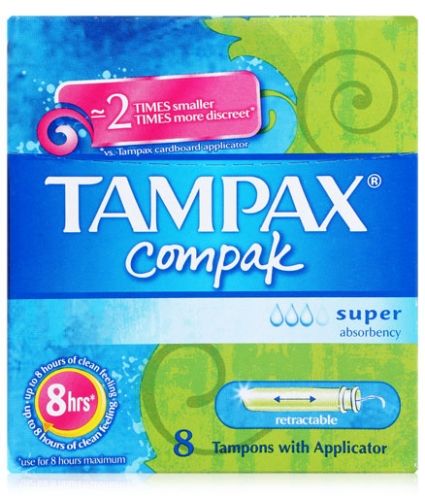 Tampax Compak - Super Absorbency With Applicator