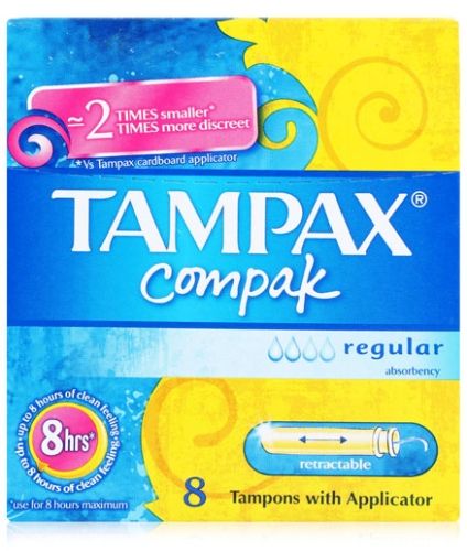 Tampax Compak - Regular Absorbency With Applicator