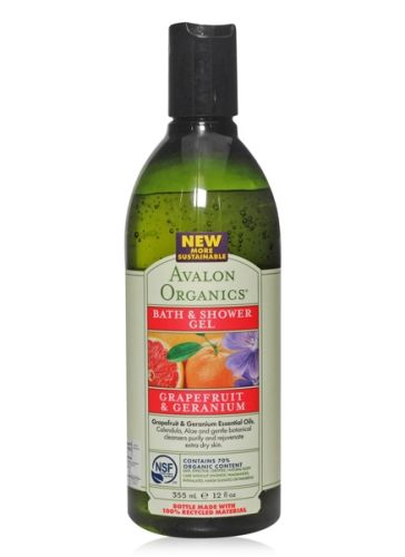 Avalon Organics Grapefruit & Geranium Shower Gel