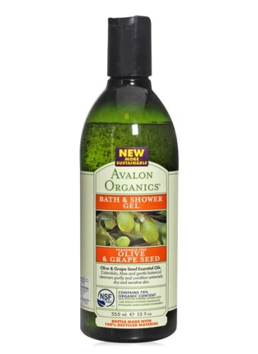 Avalon Organics Olive & Grape Seed Bath & Shower Gel