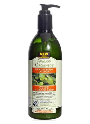 Avalon Organics Olive & Grape Seed Hand & Body Lotion