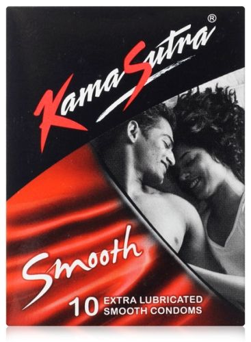 Kamasutra - Smooth Extra Lubricated Smooth Condoms