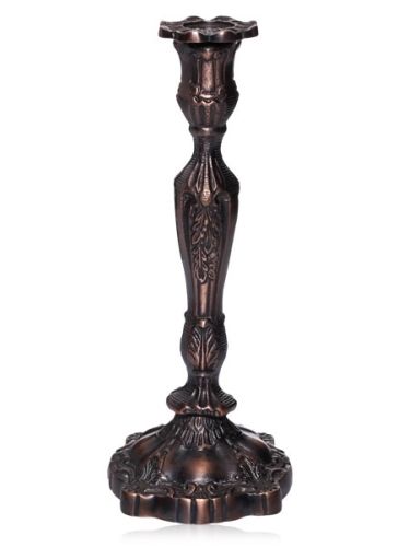 Goyal India - Candle Holder 18th Century Design With Bronze Dip Antique Finish