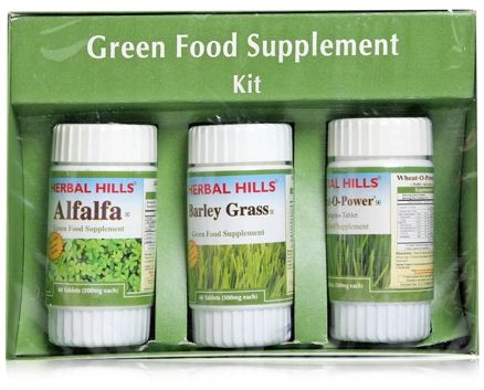 Herbal Hills - Green Food Supplement Kit