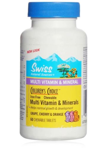 Swiss Natural Sources Children''s Choice Multi-Vitamin And Minerals