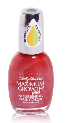 Sally Hansen Maximum Growth - Cheerful Crimson-35