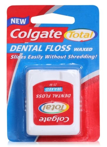 Colgate Total Dental Floss Waxed