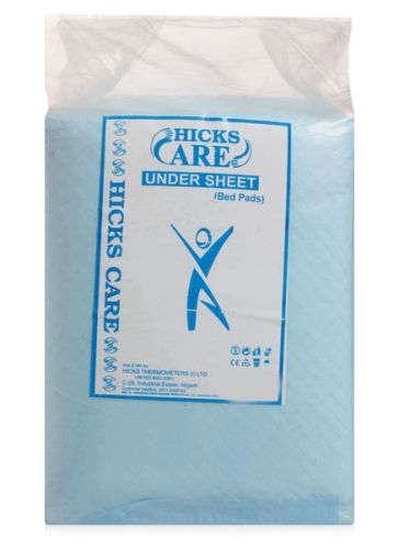 Hicks Are Under Sheet Bed Pads - 25 Pieces