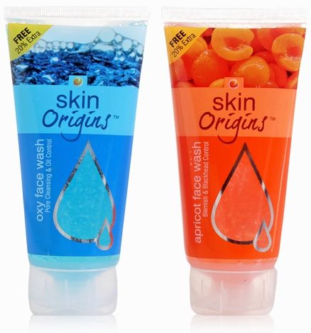 Skin Origins Combo Pack - Oxy & Apricot Face Wash