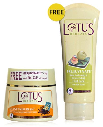 Lotus Herbals Quincenourish Quince Seed facial Massage Creme