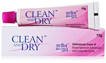 Clean and Dry Clotrimazole Cream