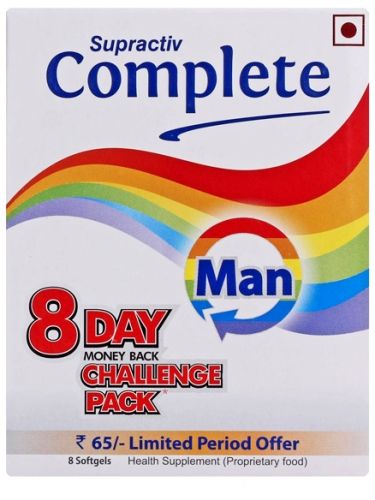 Supractiv Complete - Man 8 Day Money Back Challenge Pack