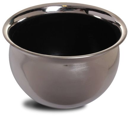 Goyal India - Round Planter With Neck Nickle Antique Finish