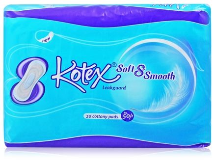 Kotex Leakguard Soft and Smooth Cottony Pad