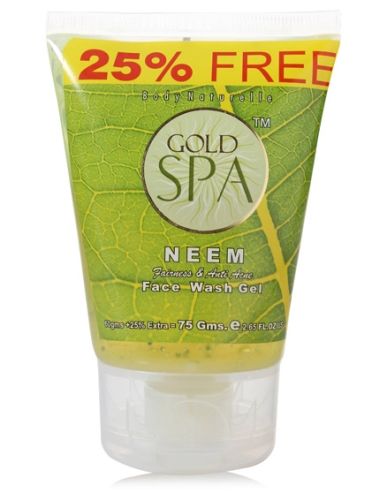 Gold Spa Neem Fairness & Anti-acne Face Wash Gel