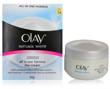 Olay Natural White Rich All In One Fairness Day Cream