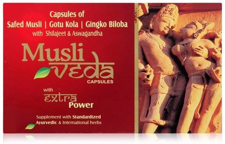 La Nutraceuticals Musli Veda Capsules With Extra Power
