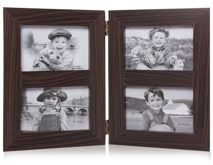 Scripts N Gifts Wooden Photo Frame - Brown