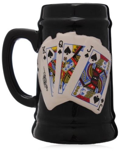 Scripts N Gifts Stoneware Poker Mug