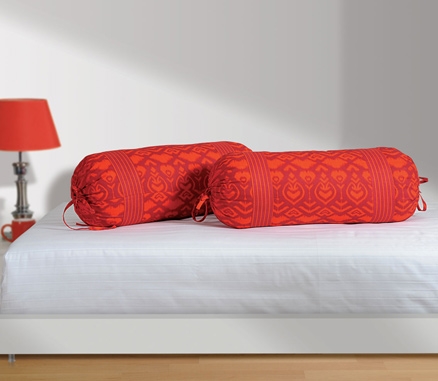 Swayam Bolster Cover Pair Printed