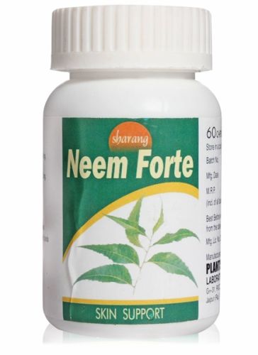 Plants Med Sharang Neem Forte Capsules