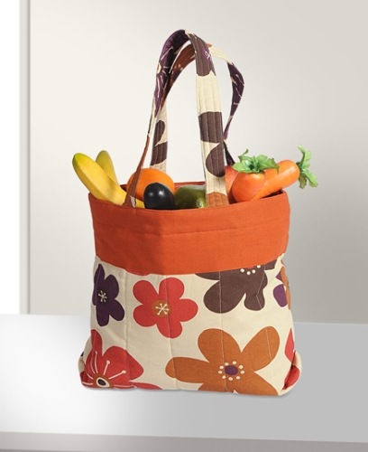 Swayam Shopping Bag - Rust