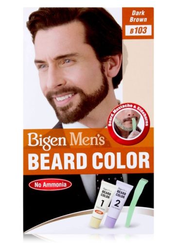 Bigen Men''s Beard Color - Dark Brown B103