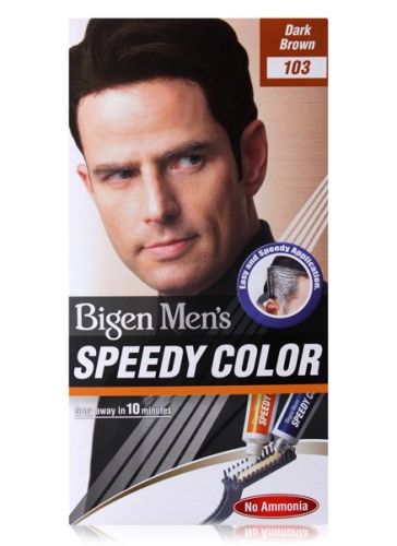 Bigen Men''s Speedy Color Dark Brown 103
