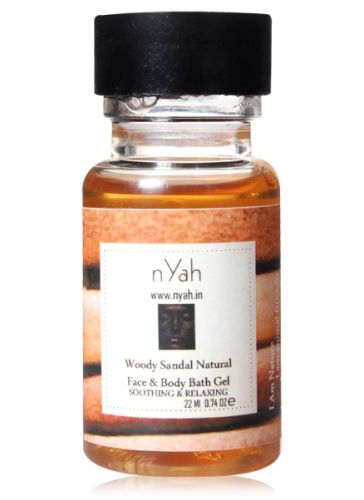 Nyah Woody Sandal Natural Face & Body Bath Gel