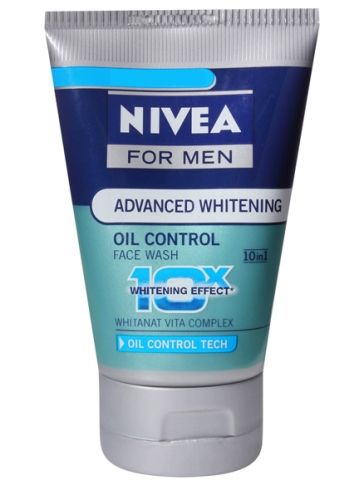 Nivea Oil Control Advanced Whitening Face Wash - For Men