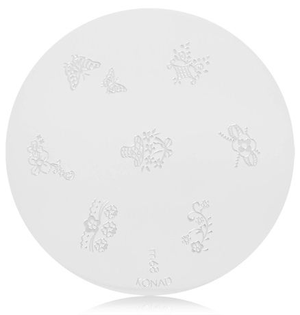 Konad Stamping Nail Art Image Plate - M68