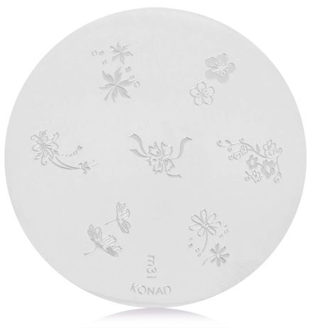 Konad Stamping Nail Art Image Plate - M31