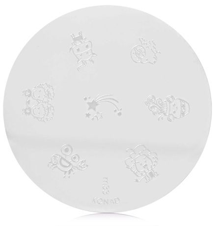 Konad Stamping Nail Art Image Plate - M33