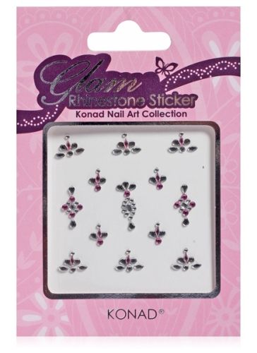 Konad KNSS01 Glam Rhinestone Nail Art Sticker