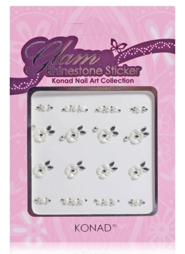 Konad KNSS03 Glam Rhinestone Nail Art Sticker