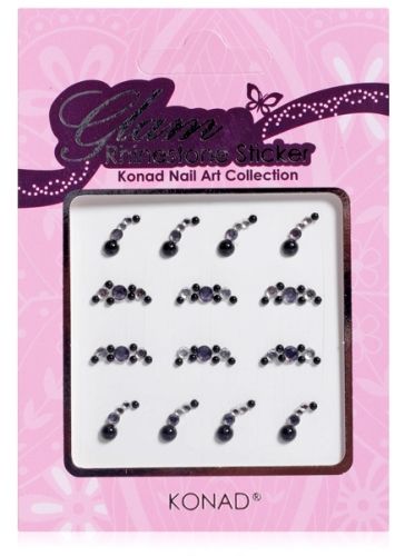 Konad KNSS11 Glam Rhinestone Nail Art Sticker