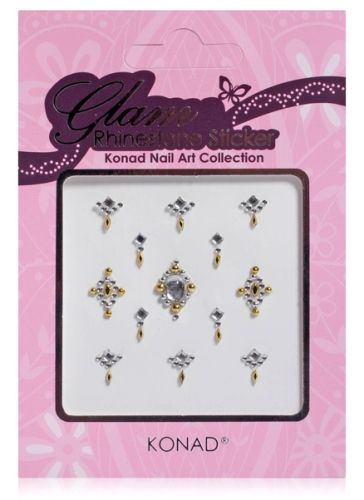 Konad KNSS14 Glam Rhinestone Nail Art Sticker