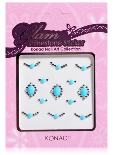 Konad KNSS17 Glam Rhinestone Nail Art Sticker