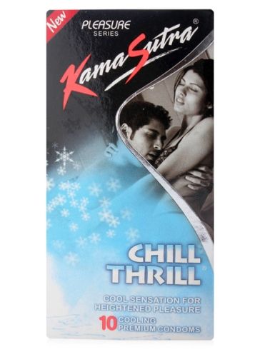 Kamasutra Pleasure Series - Chill Thrill Premium Condoms